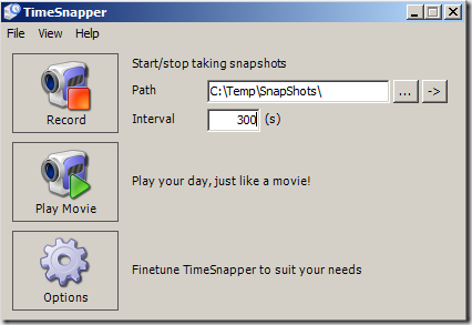 TimeSnapper Screeshot 1