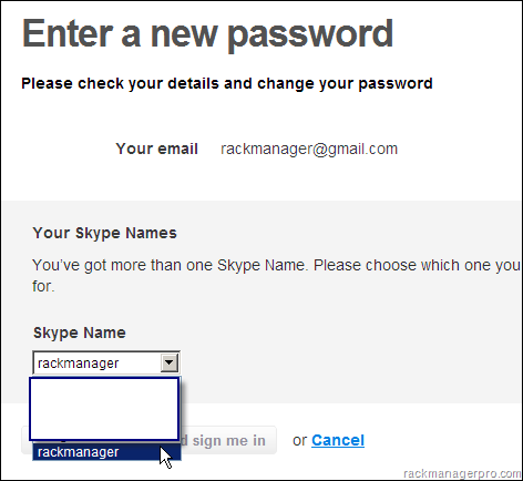 step 5-3 select SKYPE ID step 5-3 select SKYPE ID