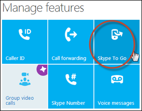1 skype to go number