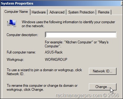 system windows 7 setting page 