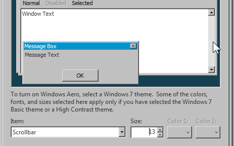 ขยายพื้นที่หน้าจอได้อีกหน่อย โดยปรับขนาดของ scrollbar และแถบวินโดว์ด้านบนสุด